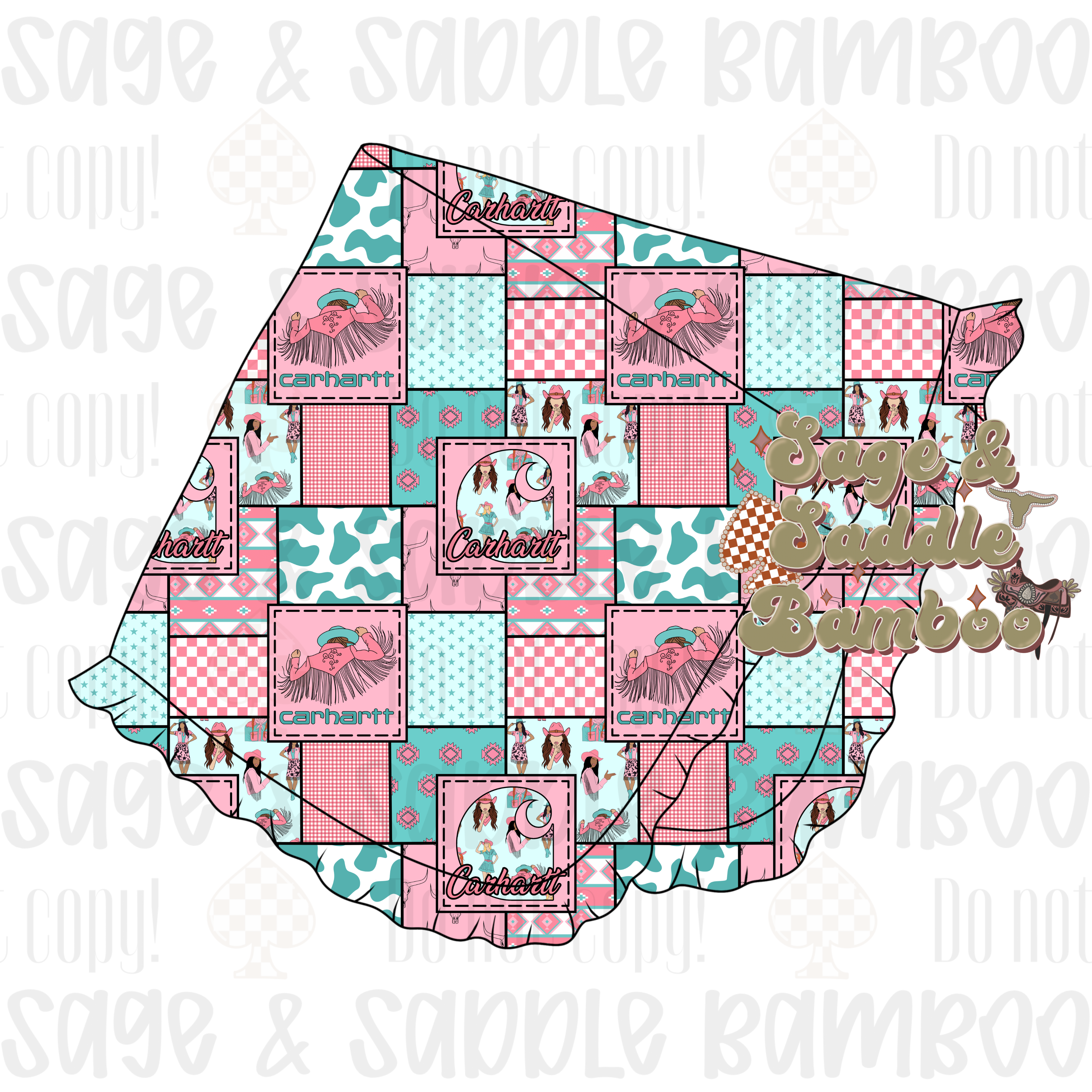 Ruffle Trim Blankets