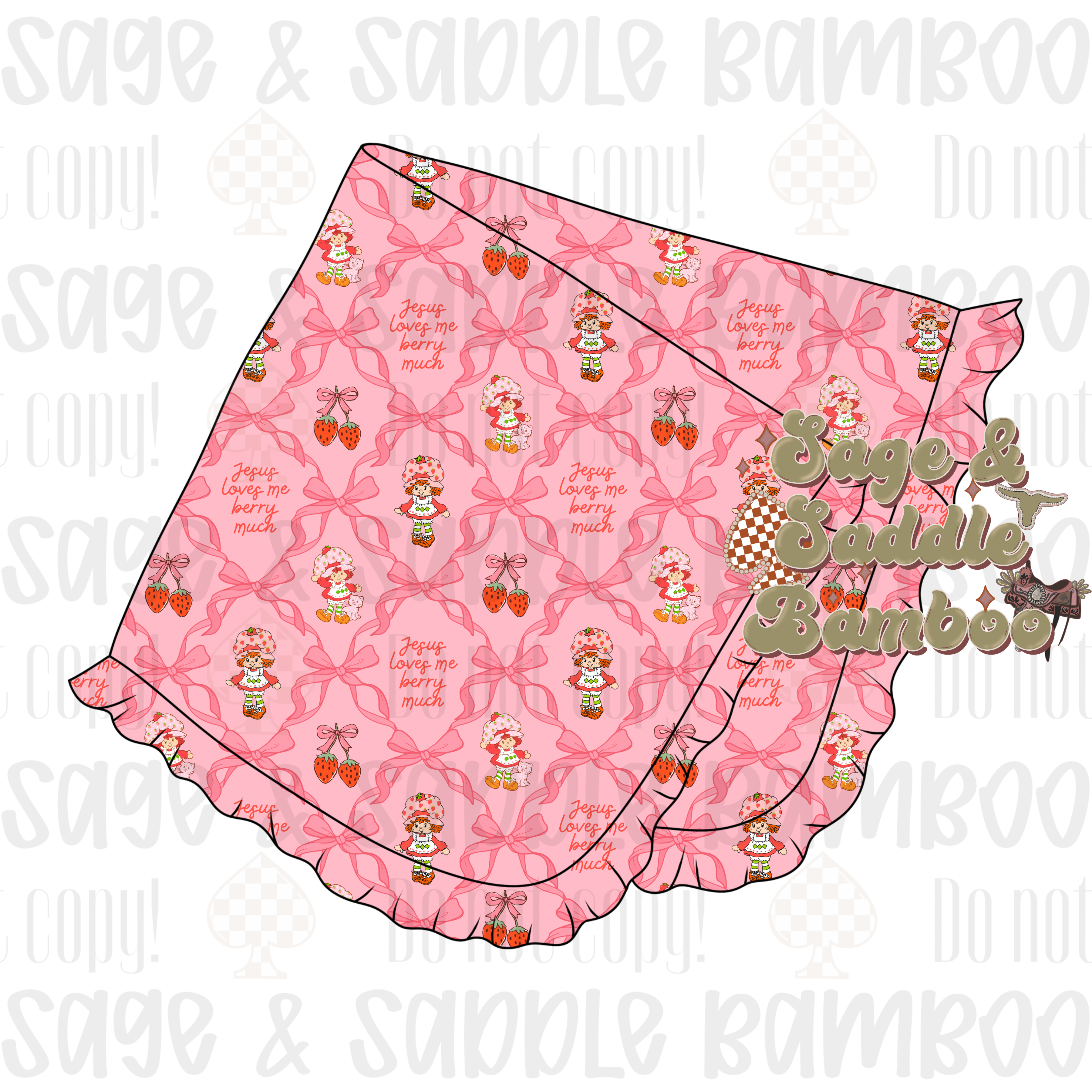 Ruffle Trim Blankets