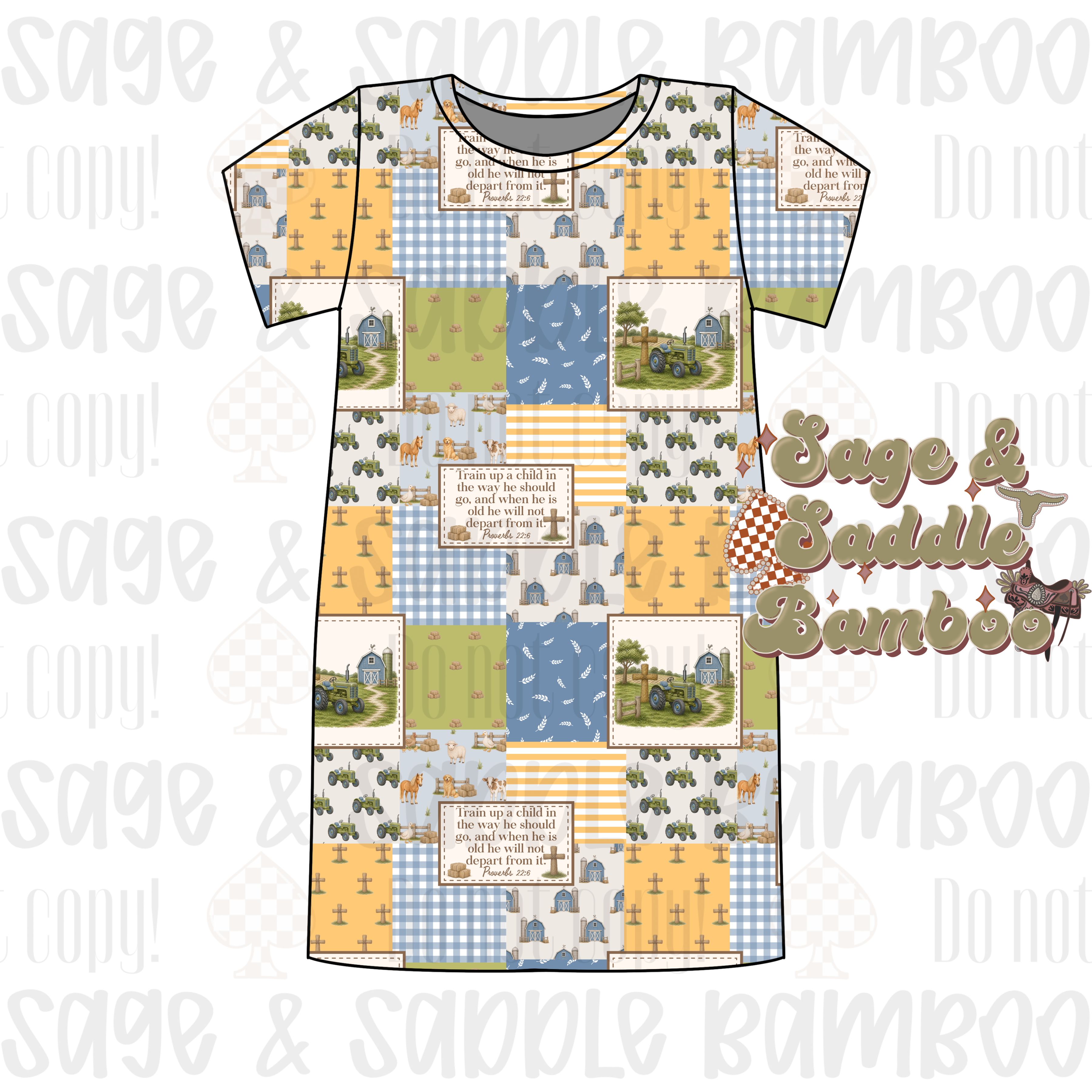 Kids moomoo with pockets