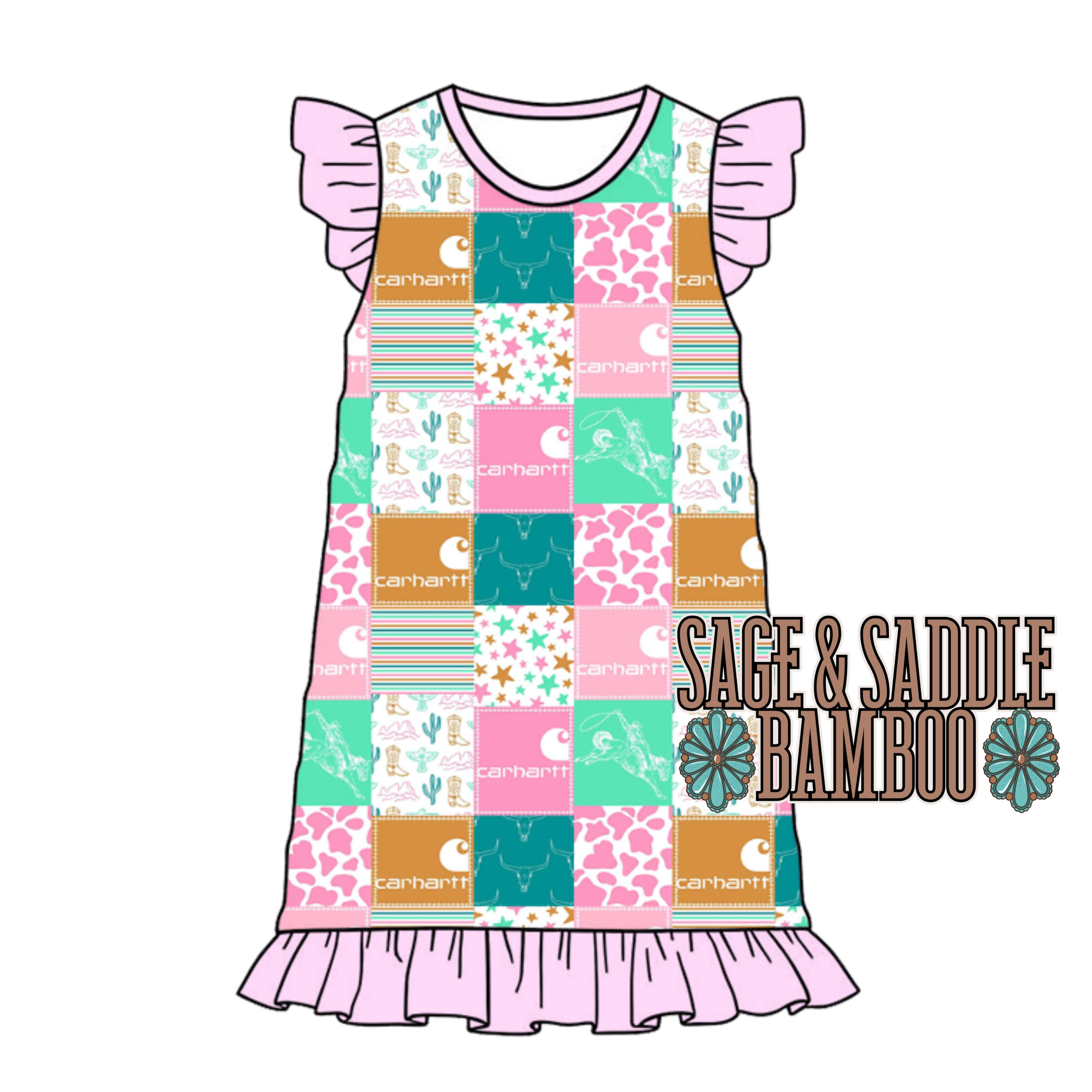 Ruffle Nightgown