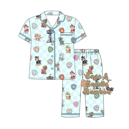 Adult Button Up with Pants