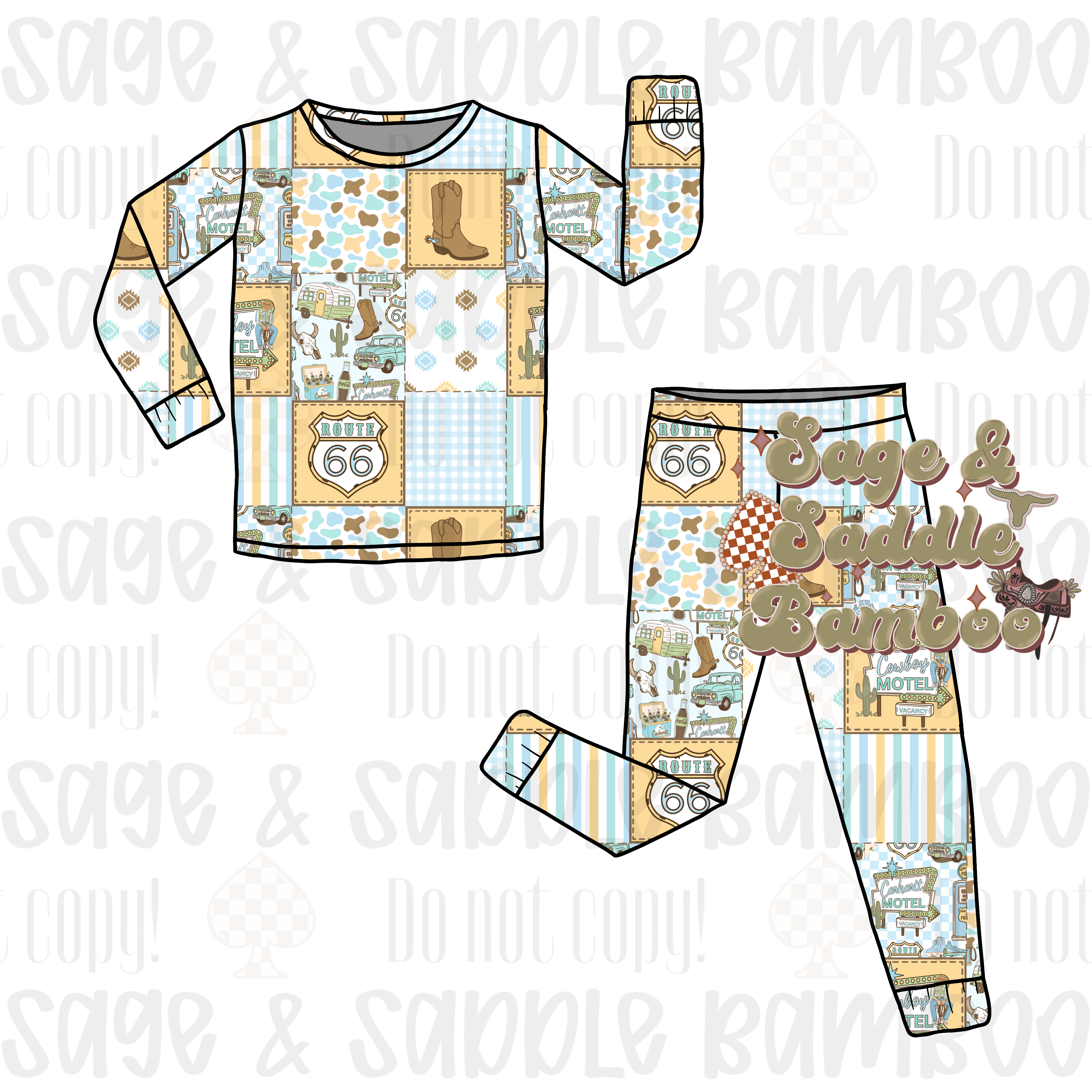 Long Sleeve PJ Set