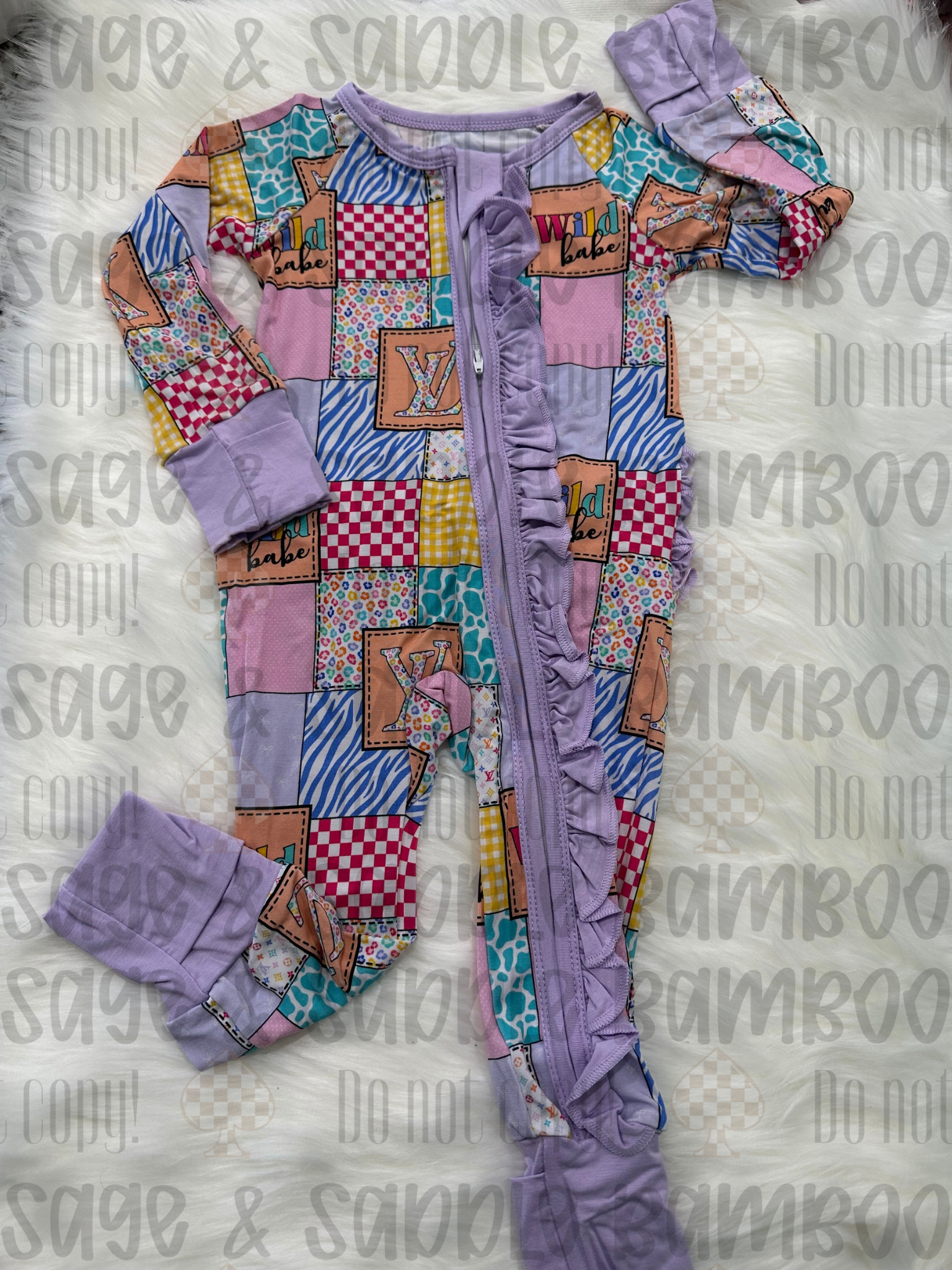 Wild Babe Ruffle Zippy
