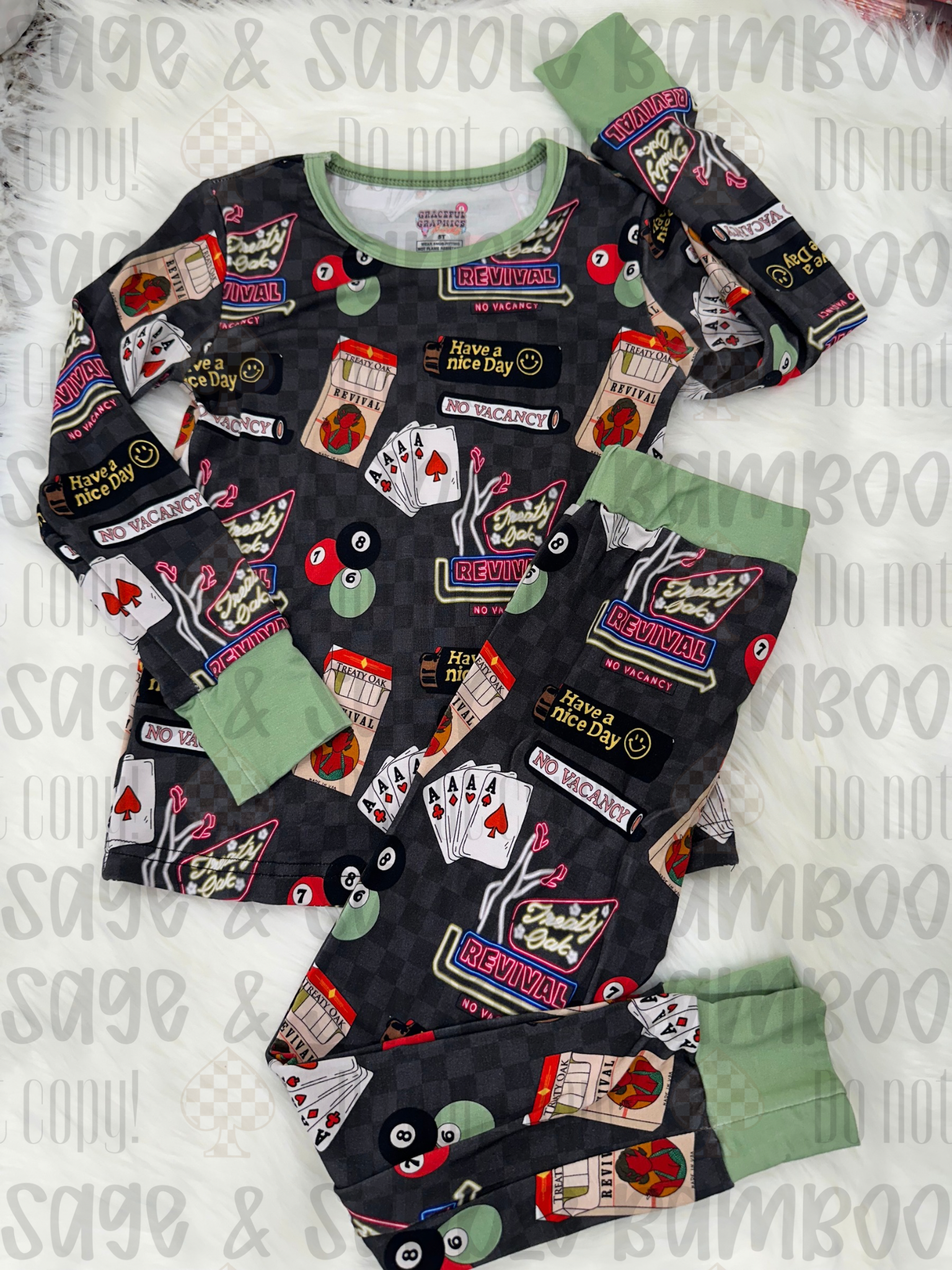 Casino Long Sleeve Set