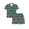 Adult Button Up + Shorts